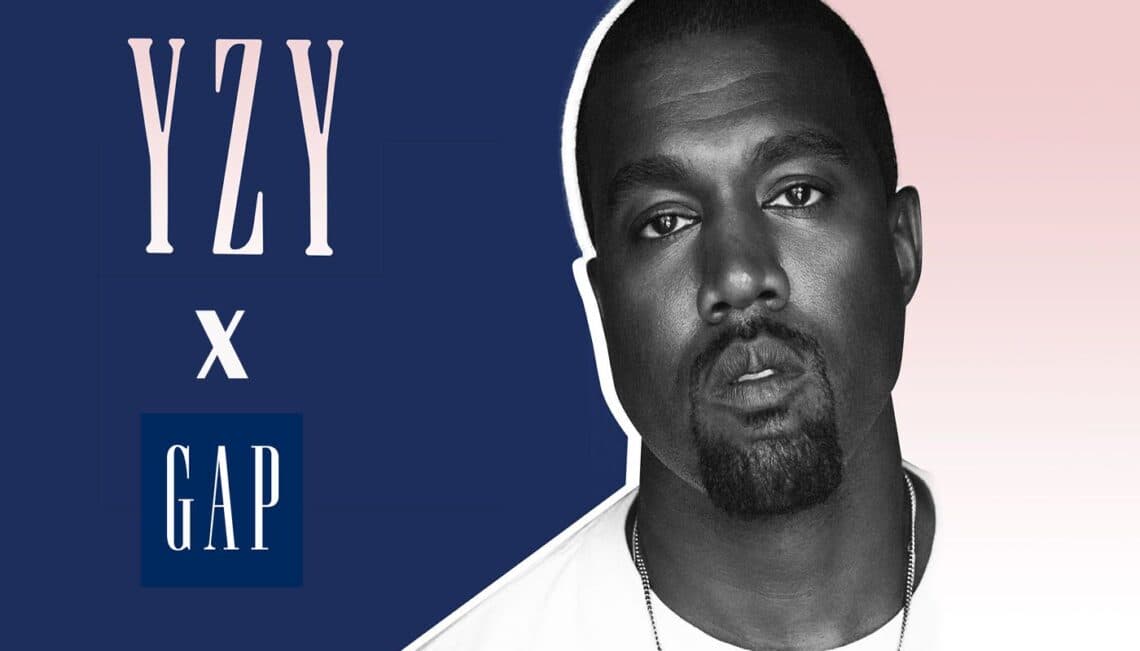 Kanye West si allea con Gap e il titolo vola