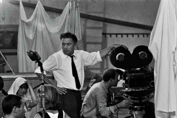 Fellini sul set di 8 ½, Gideon Bachmann, 1963 | © Cinemazero Images – Pordenone
