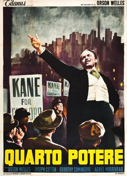 Grazie a quella lungimiranza furono prodotti alcuni capolavori del cinema, come Citizen Kane (Quarto Potere).