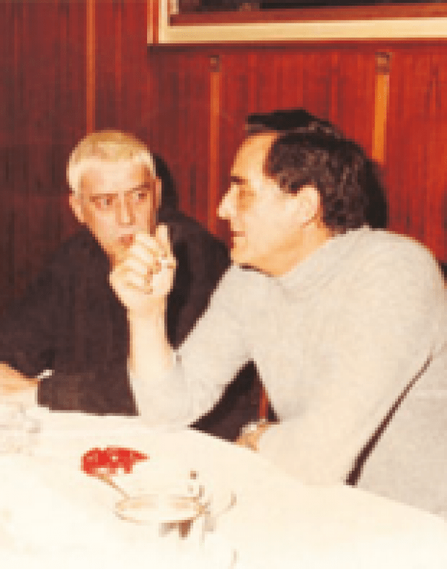 Vittorio Gassman e Carmelo Bene