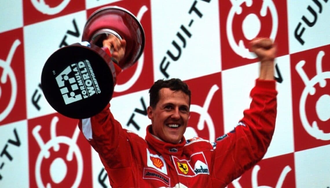 Michael Schumacher 20 anni fa