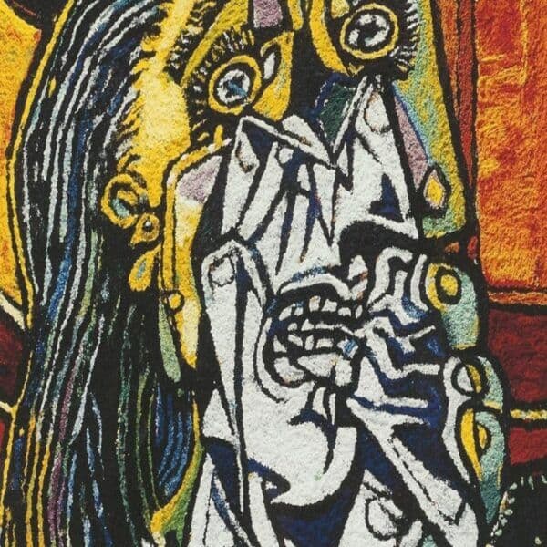 Vik Muniz, Weeping Woman, After Picasso (particolare), 2007, galleria VitArt (Svizzera)