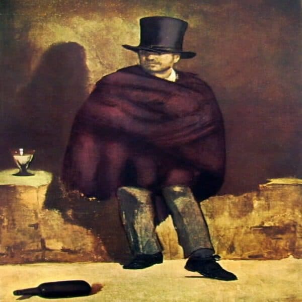Édouard Manet - Il bevitore di assenzio