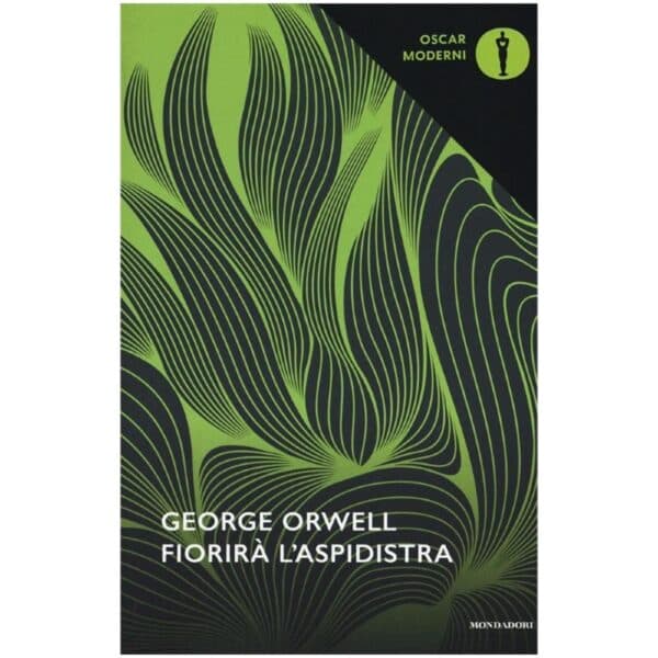 La copertina italiana di "Keep the Aspidistra flying" di George Orwell