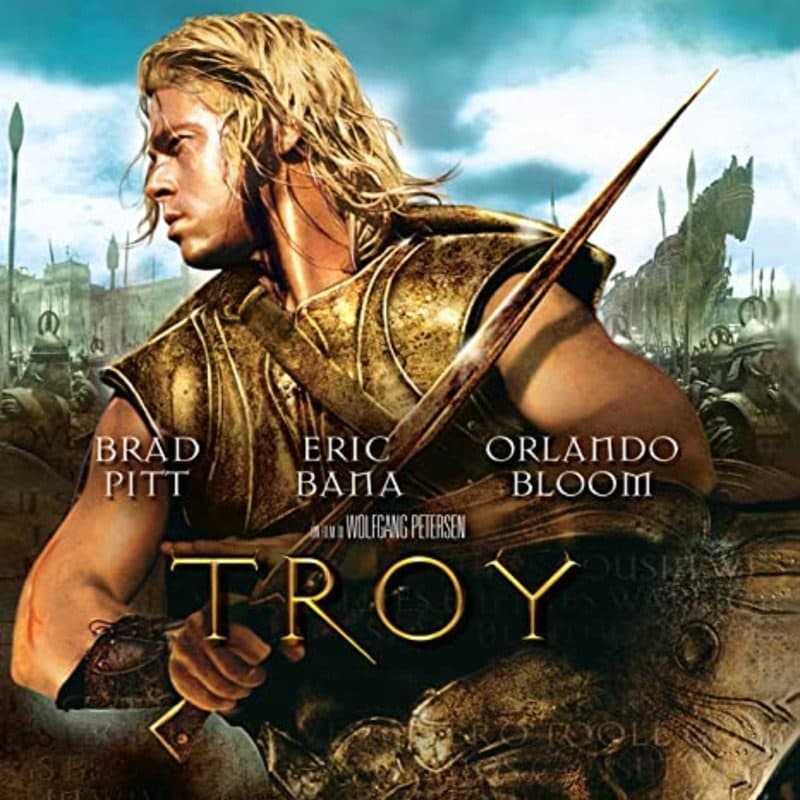 curiosità film Troy