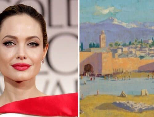 Asta record per il quadro di Churchill venduto da Angelina Jolie