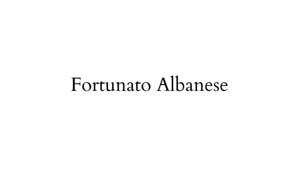 Fortunato Albanese 福尔图纳托·阿尔巴内塞