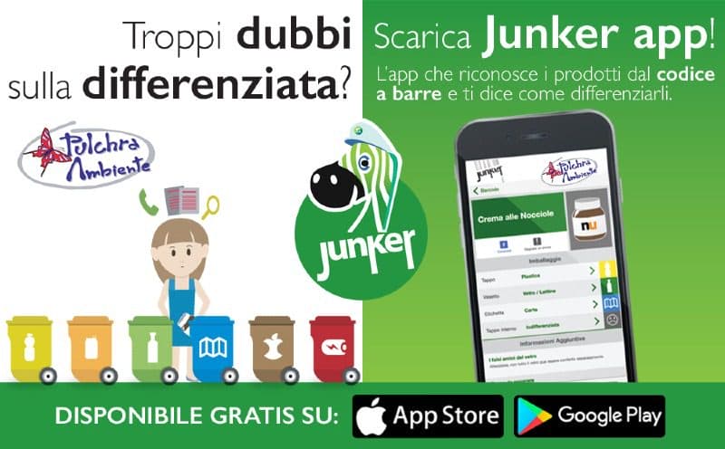 Junker App raccolta differenziata