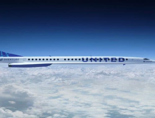 United Airlines voli supersonici