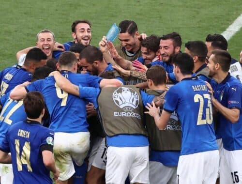 l'Italia vincerà gli Europei 2020