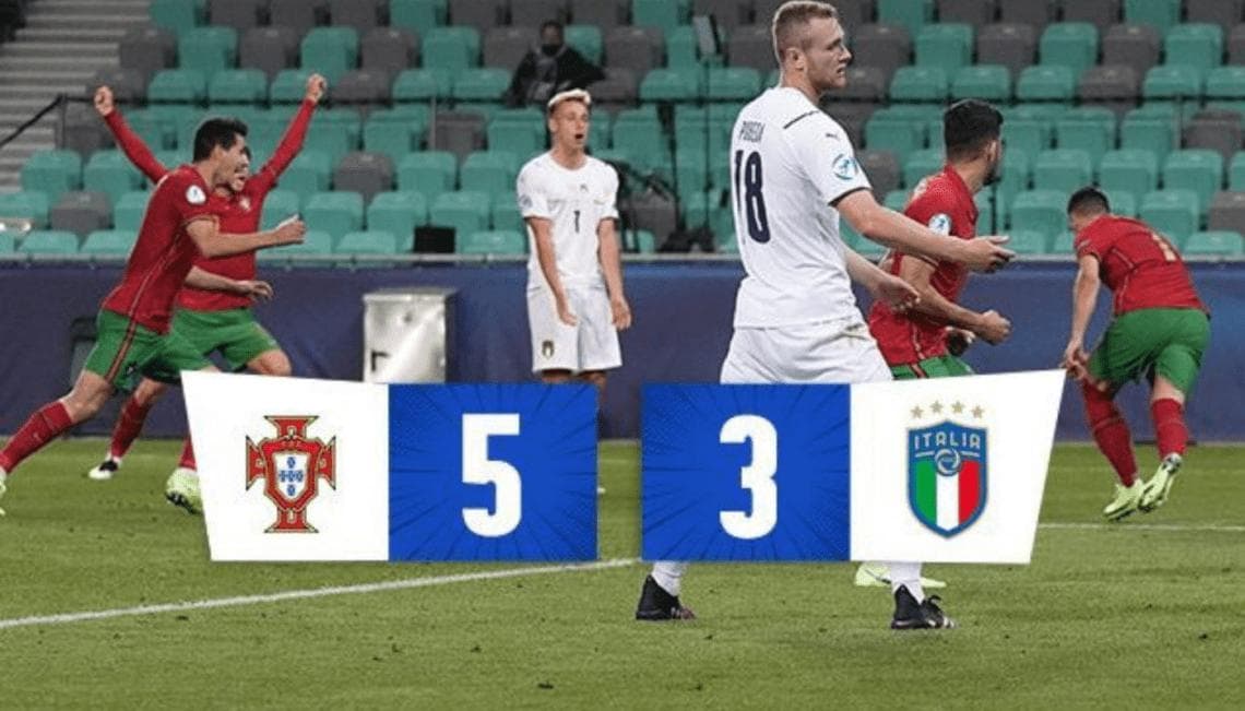 Italia-Portogallo under 21