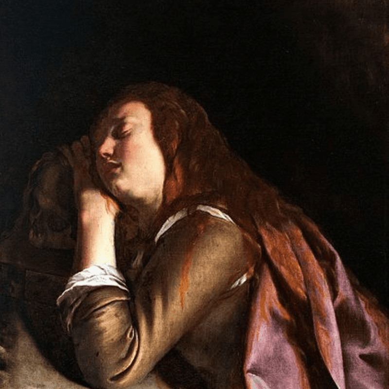 Maddalena, 1627-29, Artemisia Gentileschi