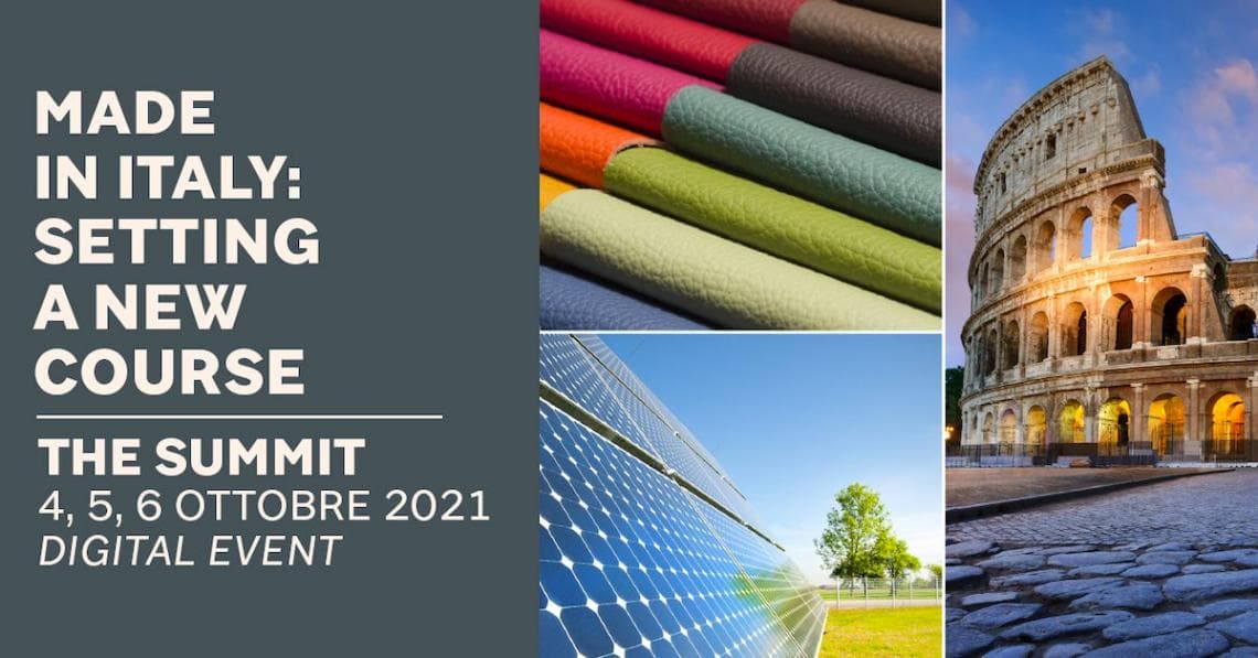 Al Made in Italy Summit 2021 si discute della ripartenza economica dell'Italia