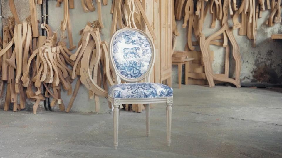 Dior Medallion Chair