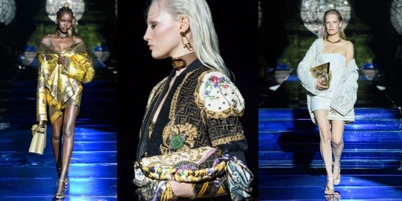 Versace Fendi Milano Fashion Week