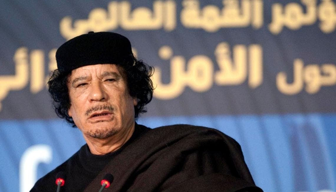 10 anni morte Gheddafi