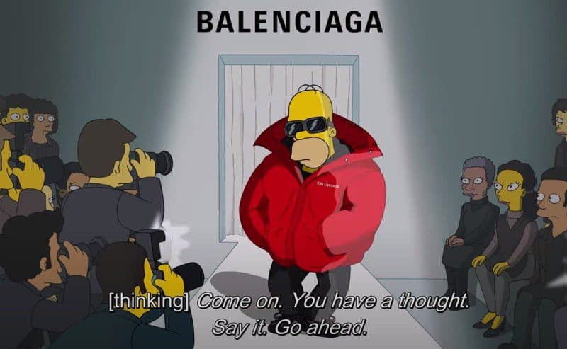Balenciaga Simpson