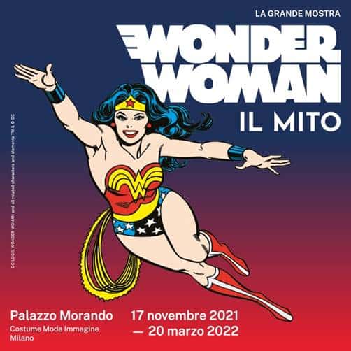 Gli 80 anni di Wonder Woman festeggiati con una mostra a Palazzo Morando a Milano
