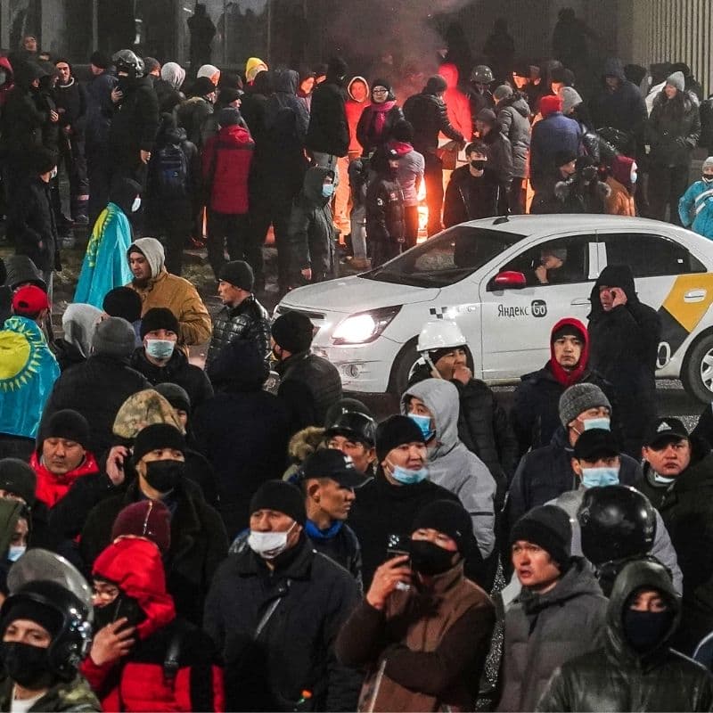 kazakistan proteste