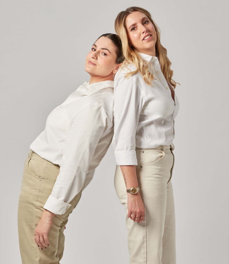 Sonia Benassi e Giorgia Ferrais founder di LATTE The Label