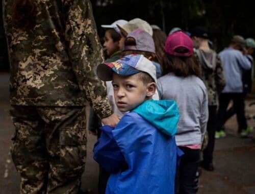 bambini ucraini guerra