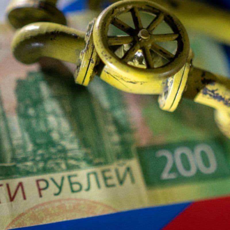pagamento gas in rubli