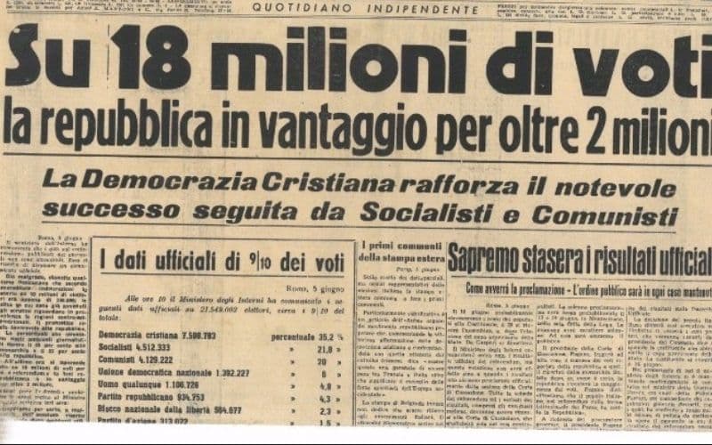 Lo Fu Il Referendum Del 1946