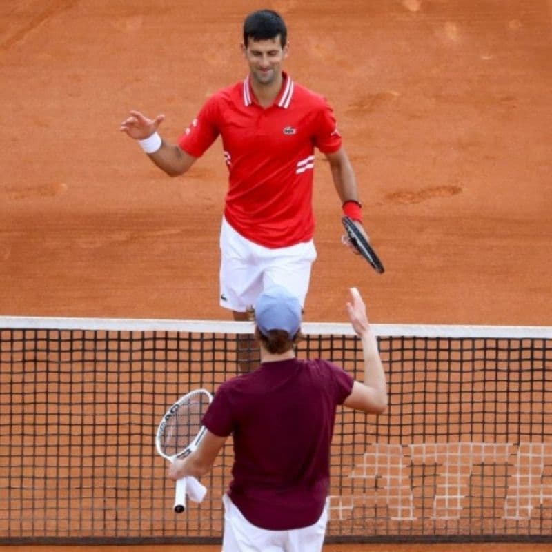 Wimbledon Sinner Djokovic