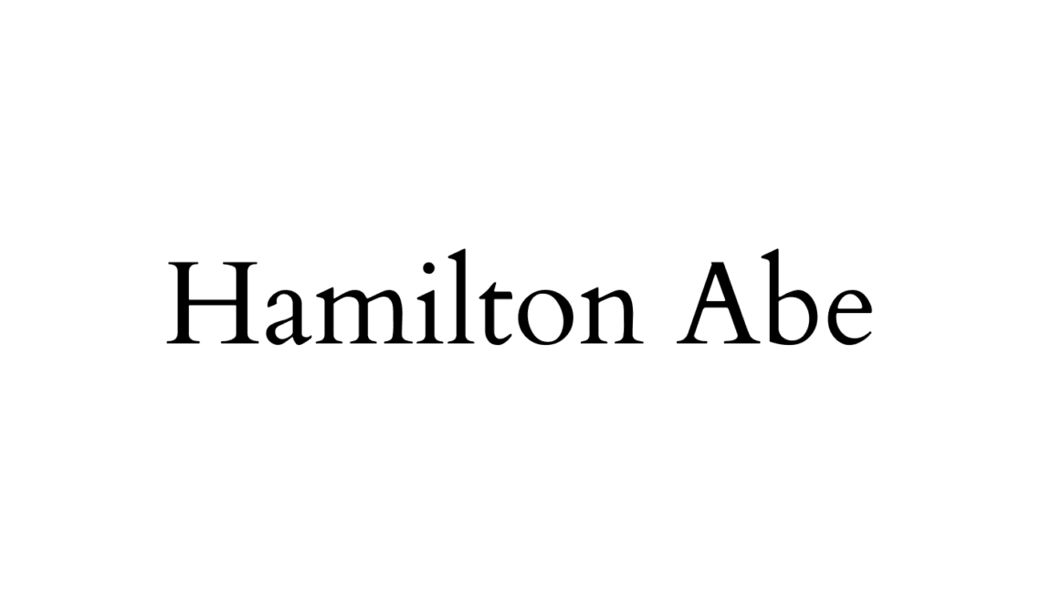 HAMILTON ABE 汉密尔顿 安倍