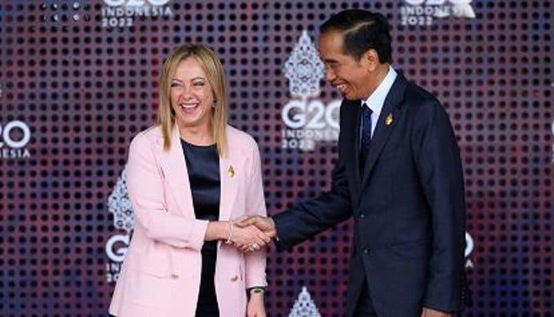 meloni g20 indonesia