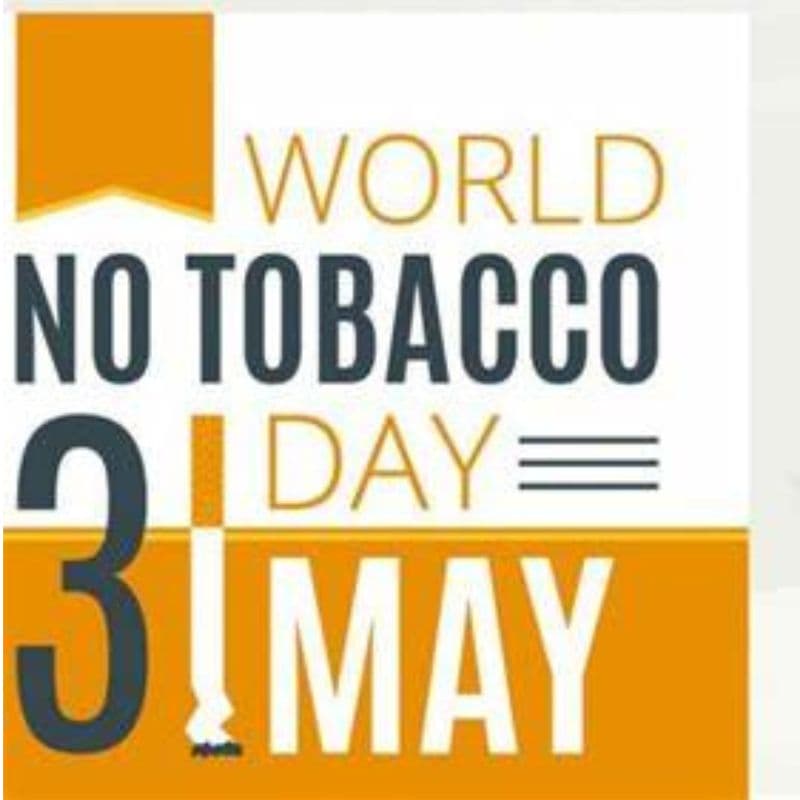 Il 31 maggio 2023 è la Giornata mondiale senza tabacco 