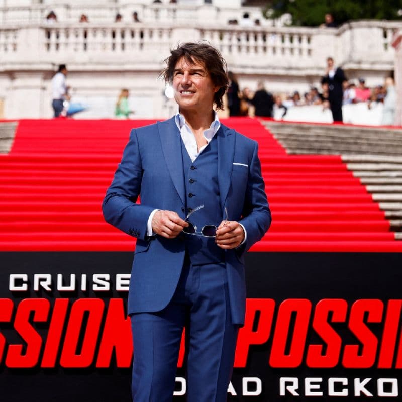 Tom Cruise a Roma: premiere di Mission Impossible 7