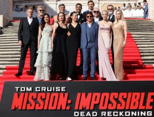 Tom Cruise a Roma per la premiere di Mission Impossible 7
