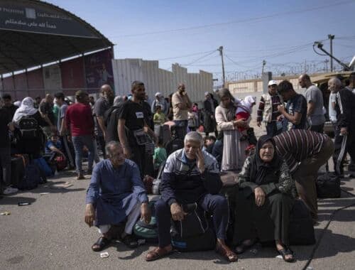 Rafah - evacuazione a Rafah