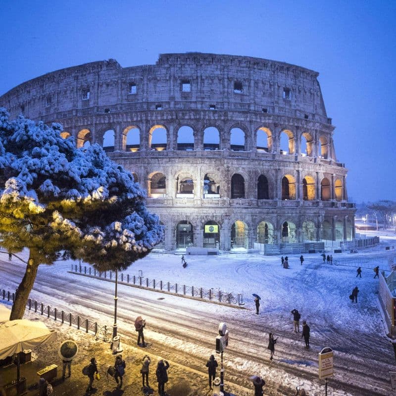 Ponte dell’Immacolata al gelo: neve e pioggia sull'Italia