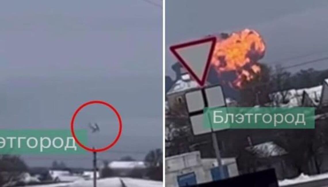 Schianto aereo a Belgorod: botta e risposta Ucraina-Russia