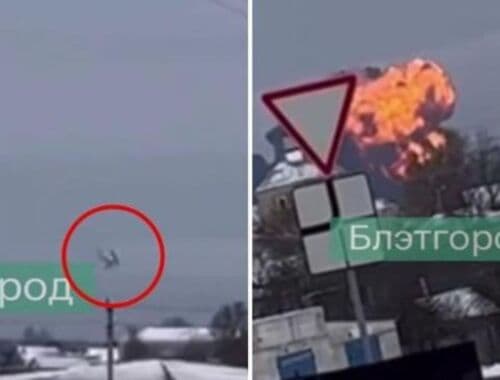 Schianto aereo a Belgorod: botta e risposta Ucraina-Russia