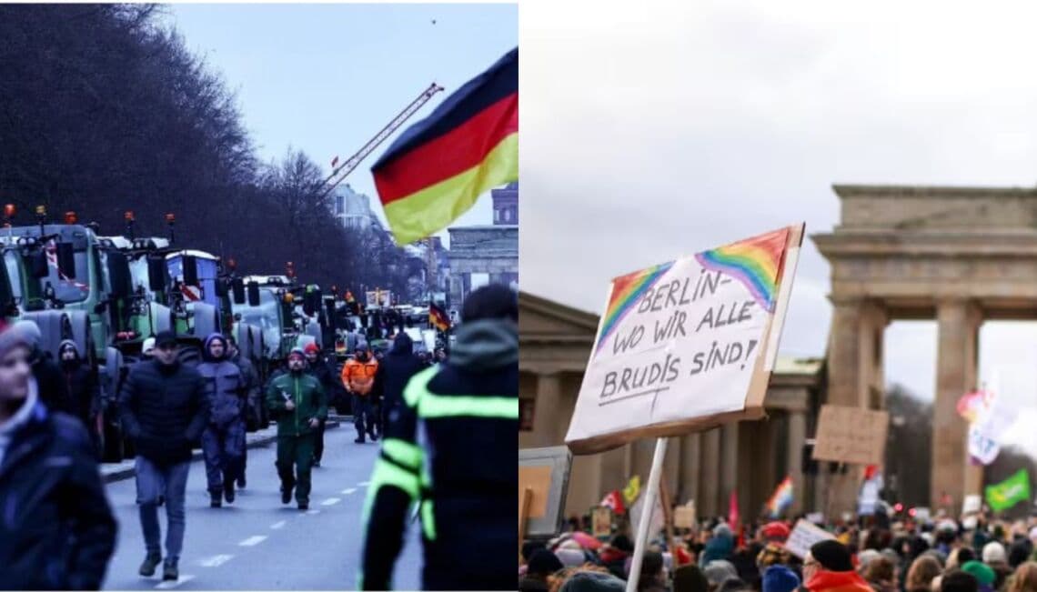 Proteste Germania Afd