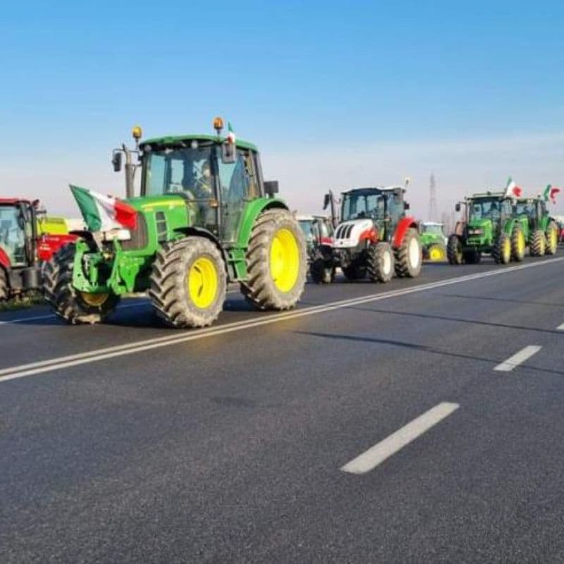 Protesta agricoltori Italia