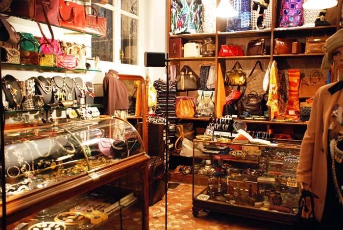 vintage stores Milan