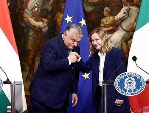 disaccordo tra Meloni e Orban