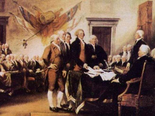 4 luglio 1776. Guerra d'indipendenza americana