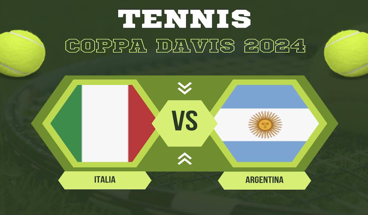 Coppa Davis 2024, oggi l'Italia gioca i quarti di finale contro l'Argentina